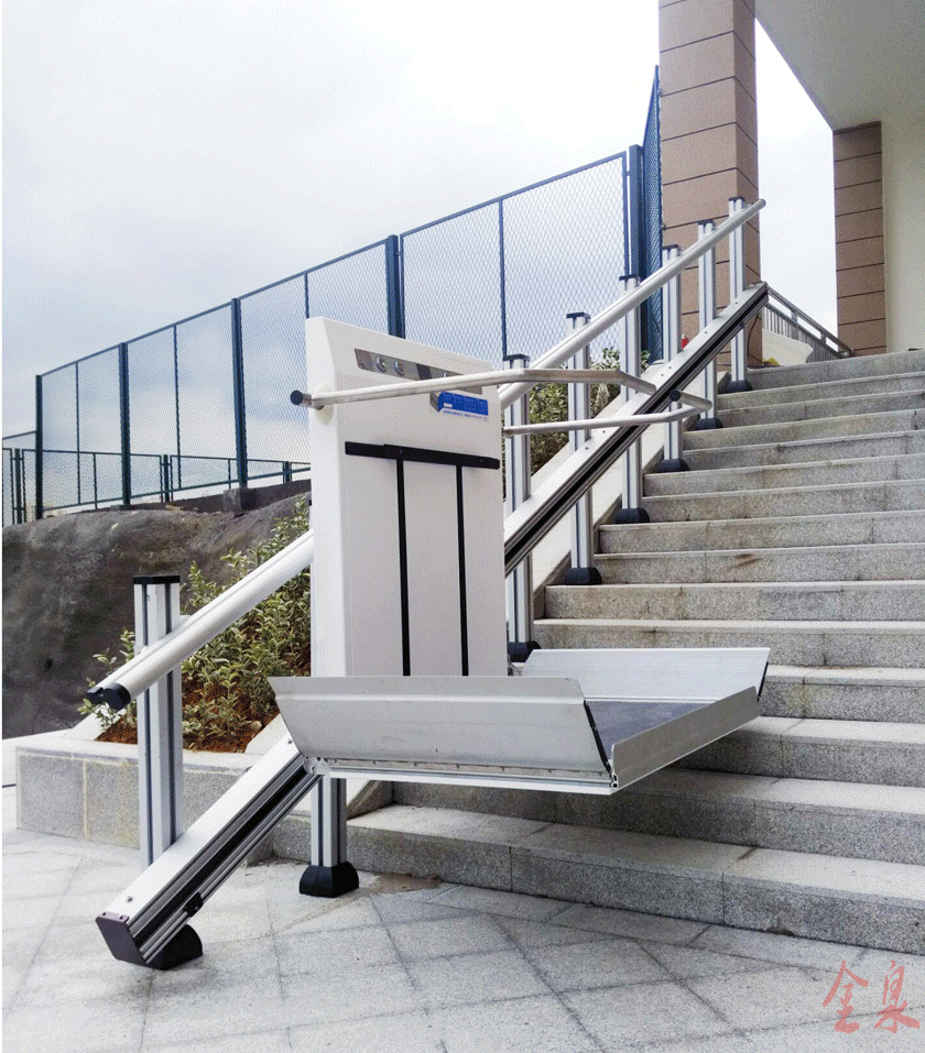 直線斜掛升降平臺